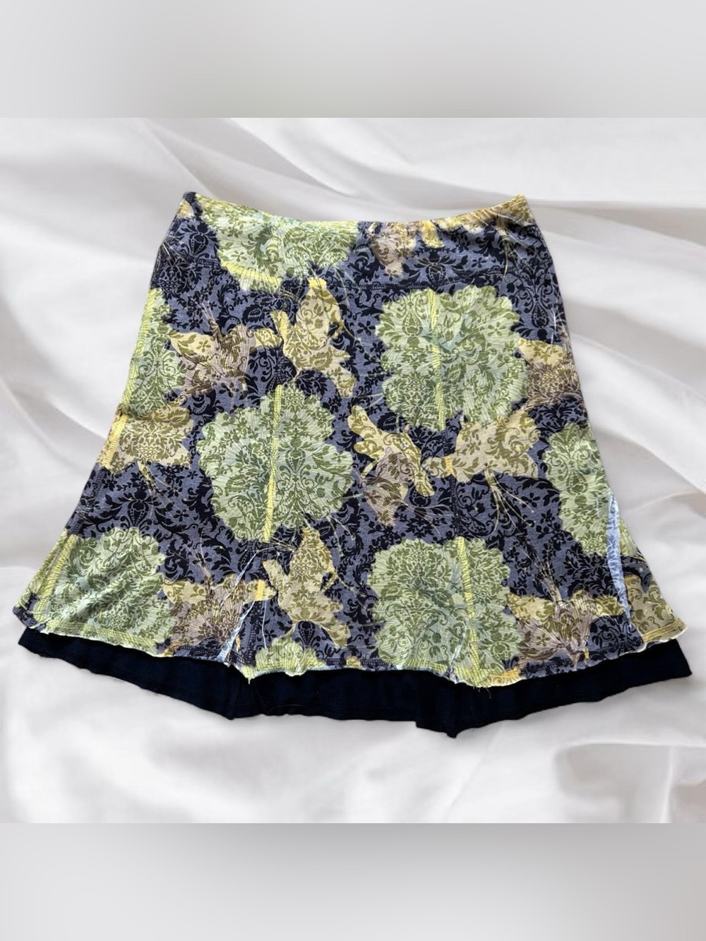 Yellow & Green Paisley Fairy Skirt